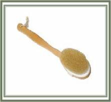 Long Handle Natural Boar Bristle Brush