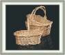  Custom Oval Willow Gift Basket: Bath & Body Gift Baskets