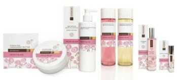 Terra Nova Peony Bliss-body lotion product samples-bath and body works