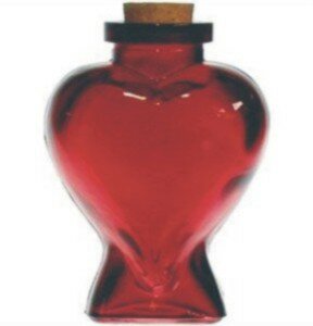  Red Heart Room Diffuser Oil Bottle: Incense/Oil Diffusers/Oil Burners