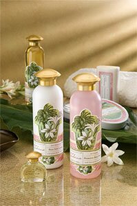  I Love You - Bath Gift Basket: Terra Nova Pikake Bath & Body Products